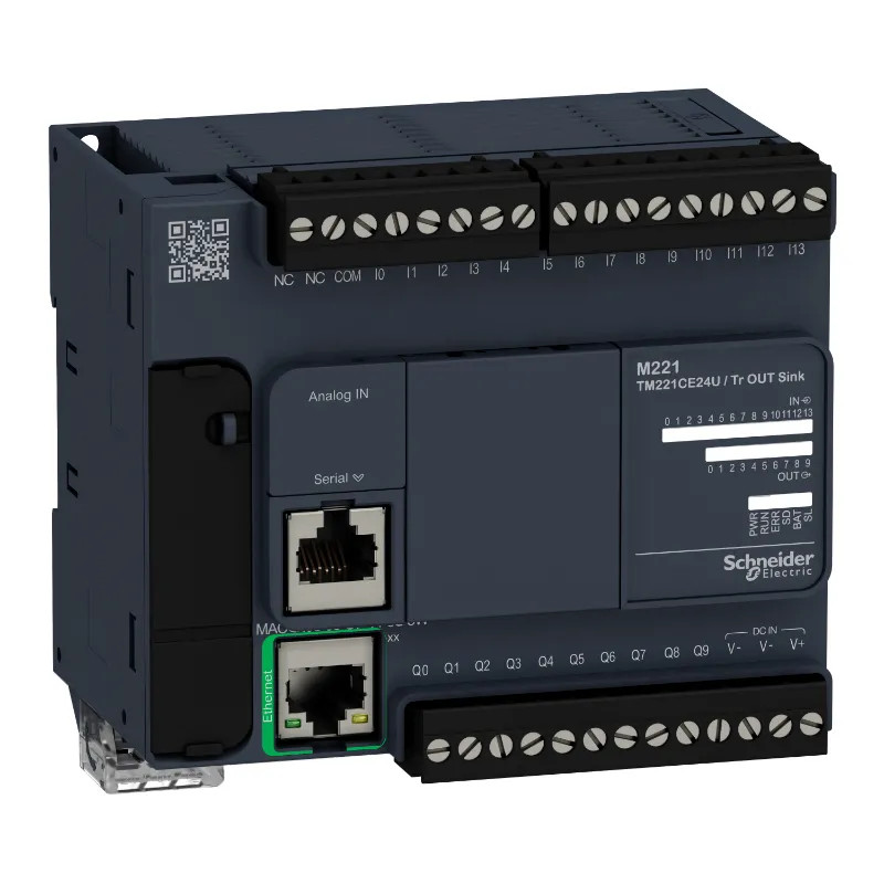 Modicon TM - Controleur m221-24es tr.n pn ethernet - TM221CE24U Schneider Electric