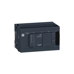 Modicon M241, contrôleur 24E/S PNP, 2 ports série, 24VCC - TM241C24T Schneider Electric