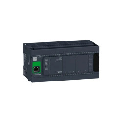 Modicon M241, contrôleur 40E/S PNP, ports Ethernet+2 série, 24VCC - TM241CE40T Schneider Electric