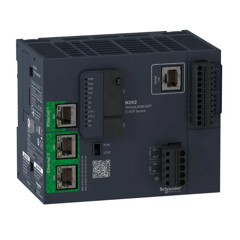 Modicon M262 Cont Logiq 3ns - TM262L20MESE8T Schneider Electric
