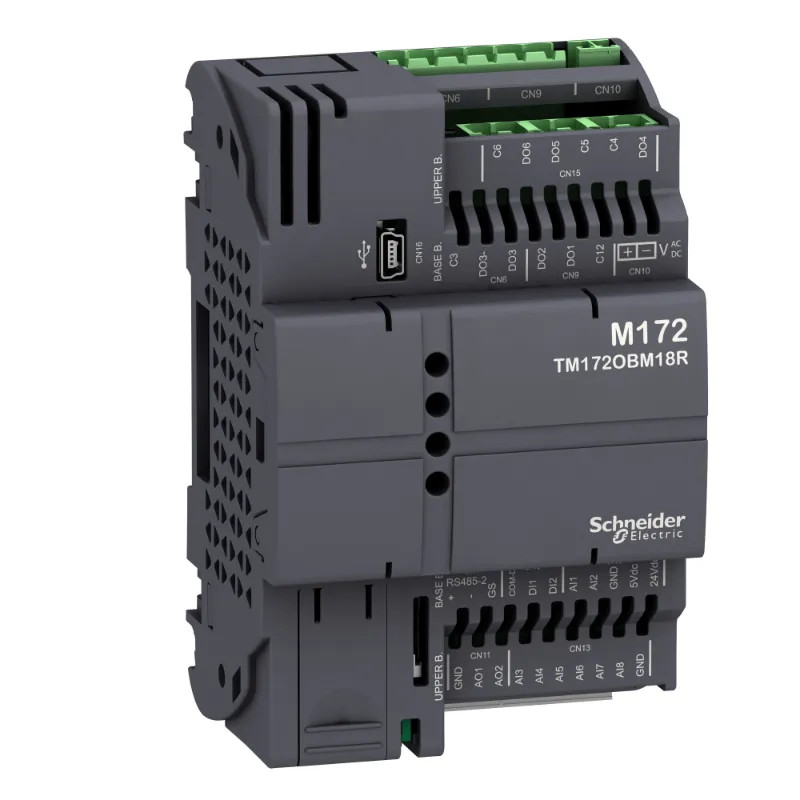 M172 OPT. BLIND 18 I/OS, 2 RS485 M172 OPT. BLIND 18 I/OS, 2 RS485 - TM172OBM18R Schneider Electric