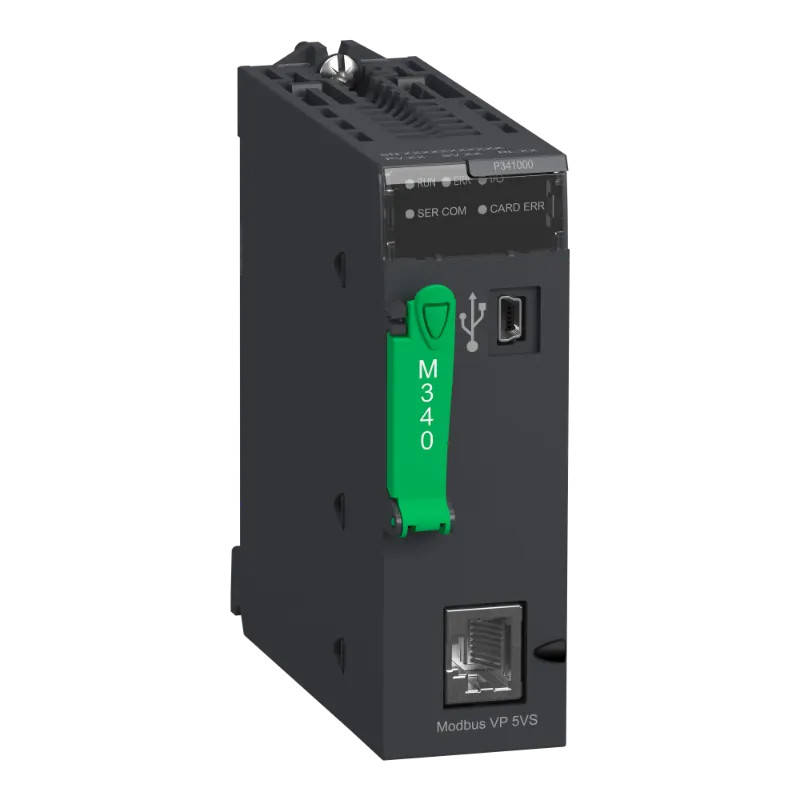 Modicon M340 - processeur - 512 E/S TOR 128 E/S ANA - 1Modbus - BMXP341000 Schneider Electric