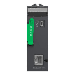 Modicon M340 - processeur - 1024 E/S TOR 256 E/S ANA - 1Modbus - BMXP342000 Schneider Electric