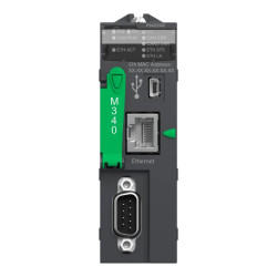 Modicon M340 - processeur - 1024 E/S TOR 256 E/S ANA - 1CAN - 1Eth - BMXP3420302 Schneider Electric