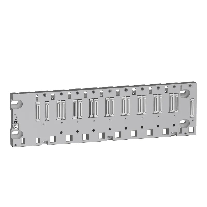 Rack 8 positions Ethernet + bus X pour M580 - BMEXBP0800 Schneider Electric