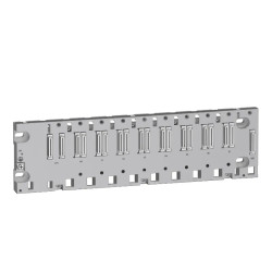 Modicon X80 - rack - 8 positions Ethernet+bus X pour M580 - durci - BMEXBP0800H Schneider Electric