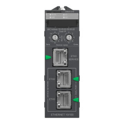 Module de communication pour rack déporté Ethernet RIO (M580) - BMXCRA31210 Schneider Electric
