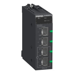 Coupleur Ethernet/IP et Modbus/TCP pour M340 - BMXNOC0401 Schneider Electric