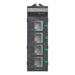 Coupleur Ethernet/IP et Modbus/TCP pour M340 - BMXNOC0401 Schneider Electric