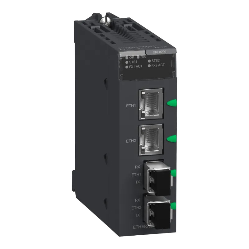 X80 CONVERT FIBRE MM RJ45 V - BMXNRP0200C Schneider Electric