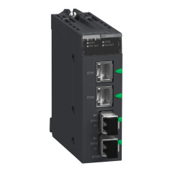 X80 CONVERT FIBRE SM RJ45 - BMXNRP0201 Schneider Electric