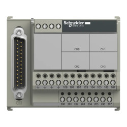 Modicon X80 - embase de raccordement TELEFAST - 4 voies thermocouple - ABE7CPA412 Schneider Electric