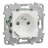 Wiser Unica - Prise 2P+T connectée - 16A  - zigbee - Blanc - NU555918 Schneider Electric