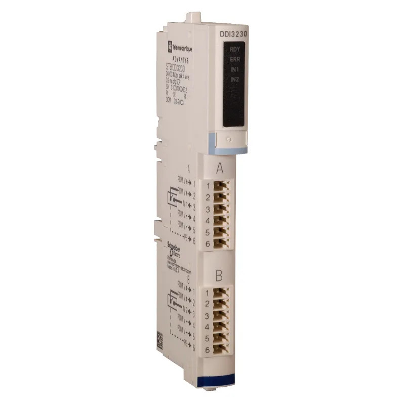 Advantys STB - 24vdc in 2pt kit conns, - Entrées Sorties déportées - STBDDI3230K Schneider Electric