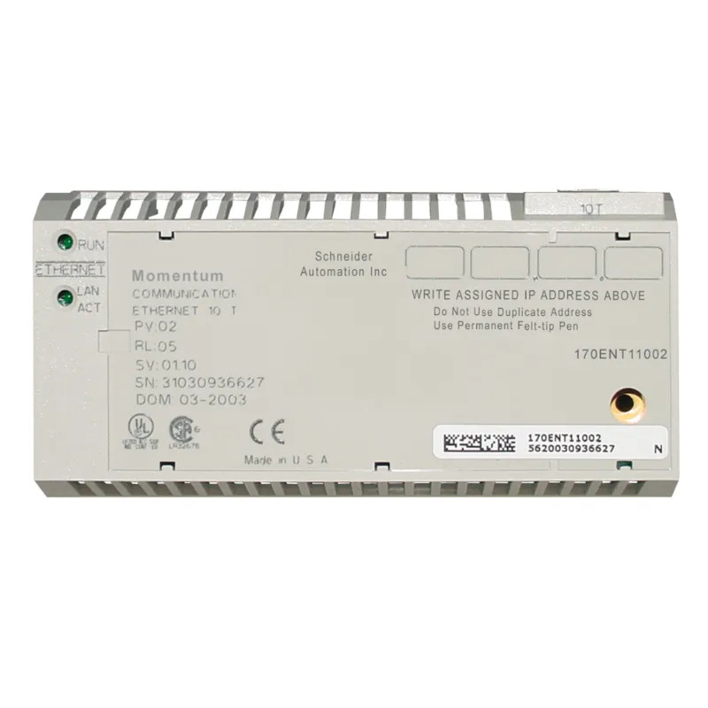 MOMENTUM ETHERNET COMM AD - 170ENT11001 Schneider Electric