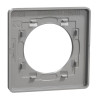 Odace Touch - plaque 1 poste ardoise avec liseré aluminium - S530802V Schneider Electric