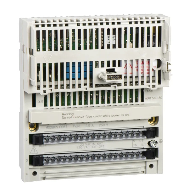 Modicon Momentum - module de base E/S Modbus - 6 E/3 S - 170ADM54080 Schneider Electric