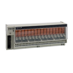 Telfast ABE7 - embase - relais embrochable - 16 voies - relais 10mm - ABE7R16T212 Schneider Electric
