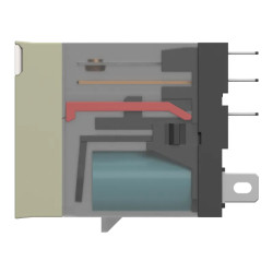 Telefast - relais électromagnétique embrochable - 12,5mm - 24Vcc - 1OF - ABR7S33 Schneider Electric