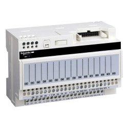 Telefast ABE7 - embase - relais embrochable - 16 voies - relais 5mm - ABE7P16T111 Schneider Electric