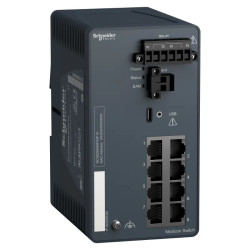 Modicon Extended Managed Switch - 8 ports cuivre - Harsh - MCSESM083F23F1H Schneider Electric