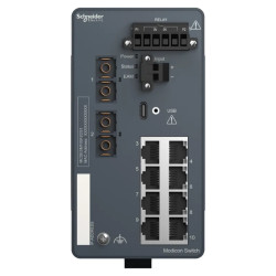 Extended Switch 8TX/2FX-SM - MCSESM103F2CS1 Schneider Electric