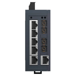 Modicon Unmanaged Switch - 6TX/2FX-SM - MCSESU083F2CS0 Schneider Electric