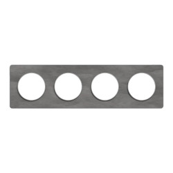 ODACE TOUCH ARDOIS ALU 4P - S530808V Schneider Electric