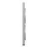 Odace Touch -  plaque 2 postes verticaux entraxe 57mm aluminium - S530814 Schneider Electric