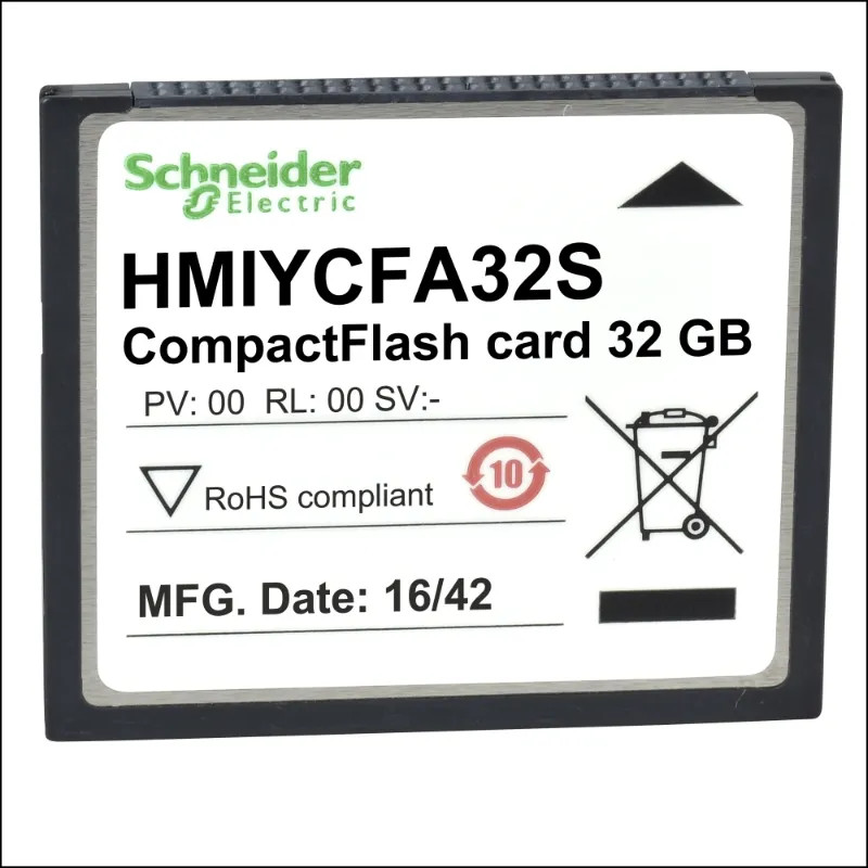 Harmony - carte mémoire Compact Flash - vierge - 32Go - HMIYCFA32S Schneider Electric