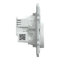 Wiser Ovalis - bouton poussoir - 10A - zigbee - Blanc - S320530W Schneider Electric