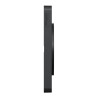 Odace Touch -  plaque 2 postes horizontaux ou verticaux 71mm anthracite - S540804 Schneider Electric