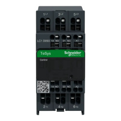 TeSys LC1D - contacteur - 3P - AC-3 440V - 9A - bobine 24Vca - LC1D093B7 Schneider Electric