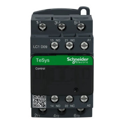 TeSys LC1D - contacteur - 3P - AC-3 440V - 9A - bobine 24Vca - LC1D09B7 Schneider Electric