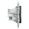 Wiser Ovalis - bouton poussoir - 10A - zigbee - Anthracite - S340530W Schneider Electric