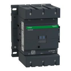 TeSys LC1D - contacteur - 3P - AC-3 440V - 150A - bobine 380Vca - LC1D150Q7 Schneider Electric