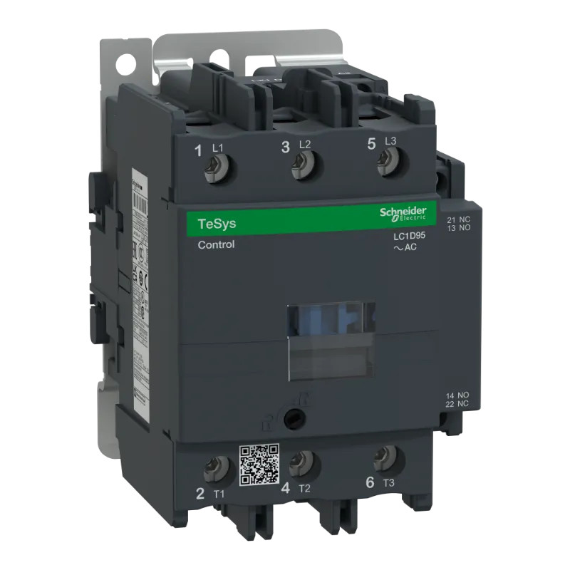 TeSys LC1D - contacteur - 3P - AC-3 440V - 95A - bobine 415Vca - LC1D95N7 Schneider Electric