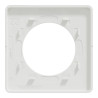 Odace Touch  - plaque 1 poste Kvadrat perle avec liseré blanc - S520802KG Schneider Electric