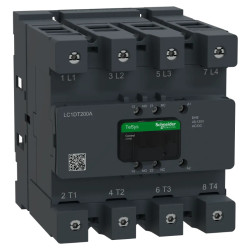 TeSys Deca Advanced - CTR Deca 200A 4P 48-130V ACDC EvLk - LC1DT200AEHE Schneider Electric