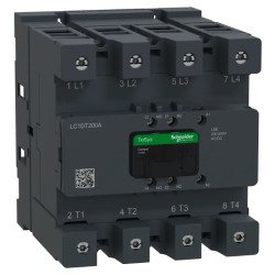 TeSys Deca Advanced - CTR Deca 200A 4P 200-500V ACDC EvLk - LC1DT200ALSE Schneider Electric