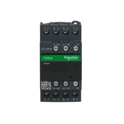 TeSys LC1D - contacteur - 4P - AC-1 440V - 25A - bobine 24Vca - LC1DT25B7 Schneider Electric