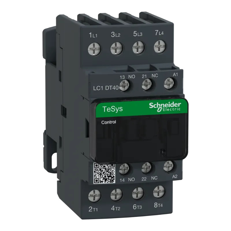 TeSys LC1D - contacteur - 4P - AC-1 440V - 40A - bobine 115Vca - LC1DT40FE7 Schneider Electric