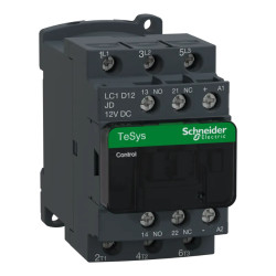 TeSys LC1D - contacteur - 3P - AC-3 440V - 12A - bobine 12Vcc - LC1D12JD Schneider Electric