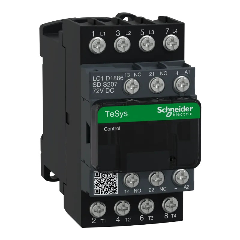 CONTACTEUR TESYS LC1D 4P - LC1D1886SDS207 Schneider Electric