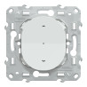 Wiser Ovalis - interrupteur volet-roulant - 4A - zigbee - Blanc - S320567W Schneider Electric