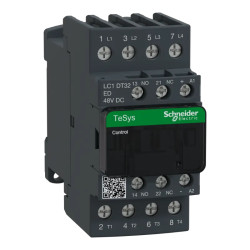 TeSys LC1D - contacteur - 4P - AC-1 440V - 32A - bobine 48Vcc - LC1DT32ED Schneider Electric