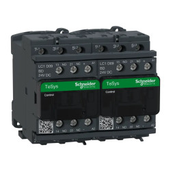TeSys LC2D - contacteur inverseur - 3P - AC-3 440V - 9A - bobine 24Vcc - LC2D09BD Schneider Electric