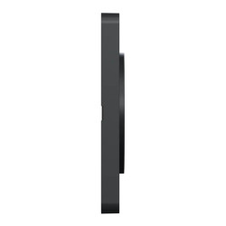 Odace Touch  - plaque 1 poste Kvadrat ombre avec liseré anthracite - S540802KB Schneider Electric
