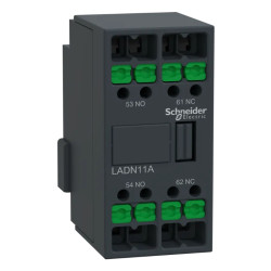 SnIn Cont front Snap-In 1O+1F - LADN11A Schneider Electric