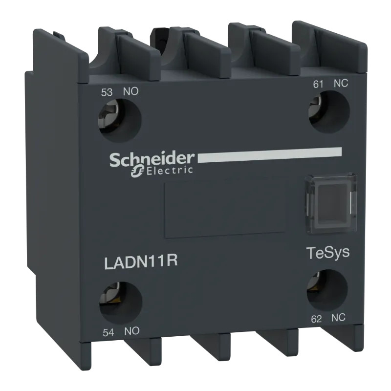 Contacts frontaux à vis 1O+1F - LADN11R Schneider Electric